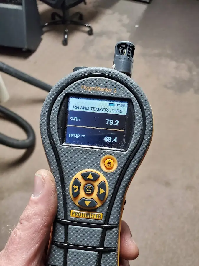 Moisture meter humidity assessment for Mold Remediation & Removal in Pike Creek Valley